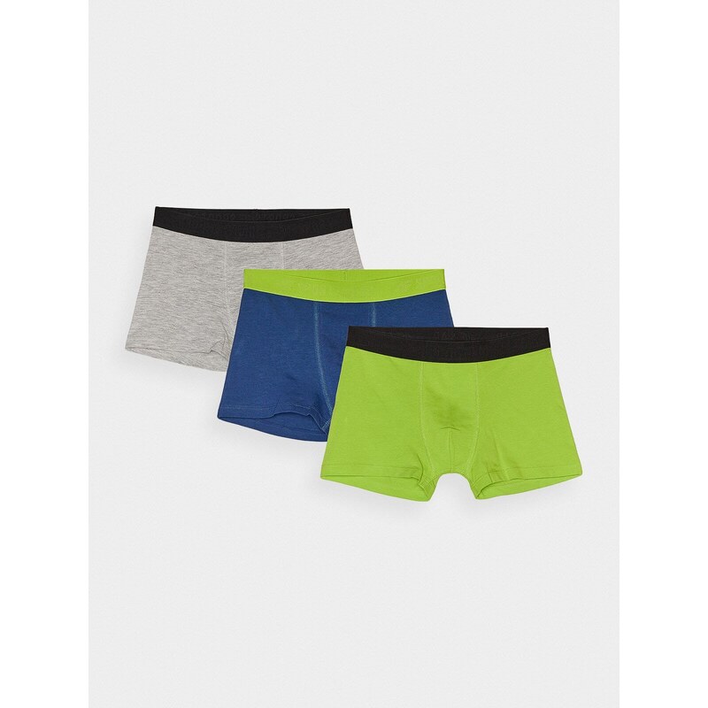 4F Chlapecké spodní prádlo boxerky (3-pack) - multibarevné