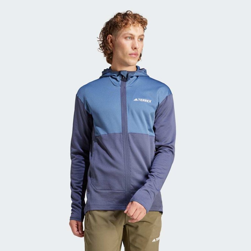 Adidas BUNDA TERREX XPERIOR LIGHT FLEECE HOODED