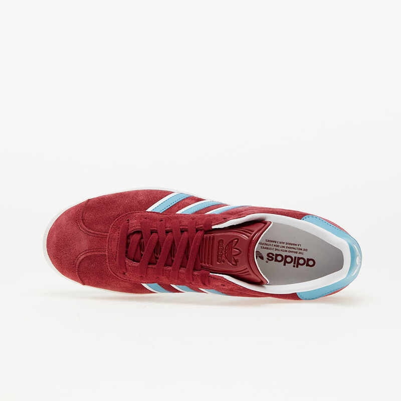 adidas Originals Pánské nízké tenisky adidas Gazelle Core Burgundy/ Preloveded Blue/ Ftw White