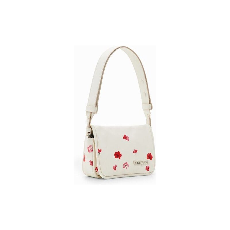 Dámská kabelka DESIGUAL 24SAXP77 1001 BAG_CIRCA GALES 1001 WHITE