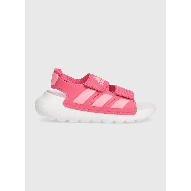 Dětské sandály adidas ALTASWIM 2.0 C růžová barva