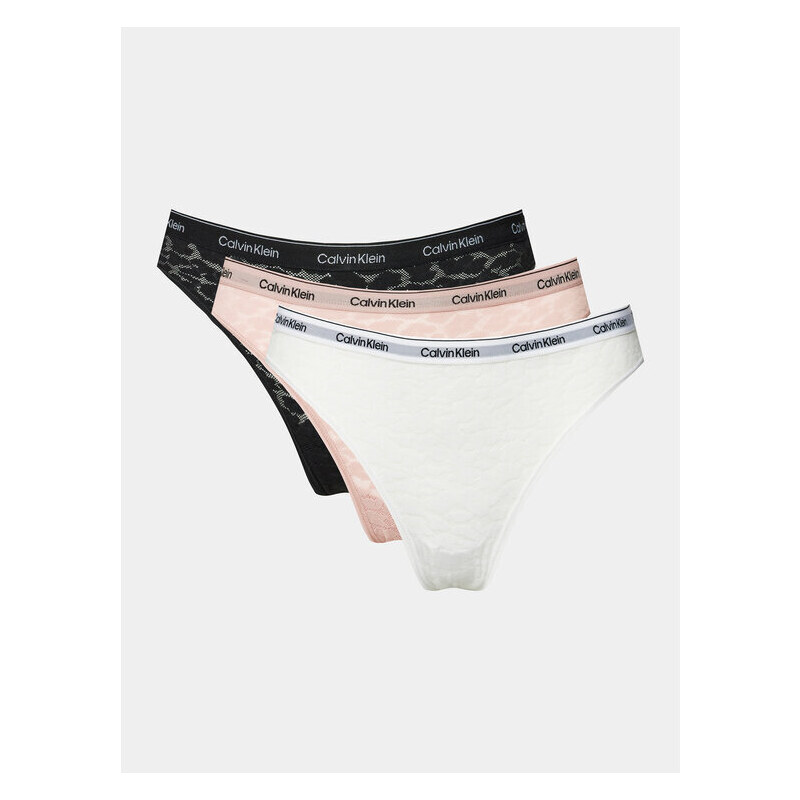 Sada 3 kusů brazilských kalhotek Calvin Klein Underwear