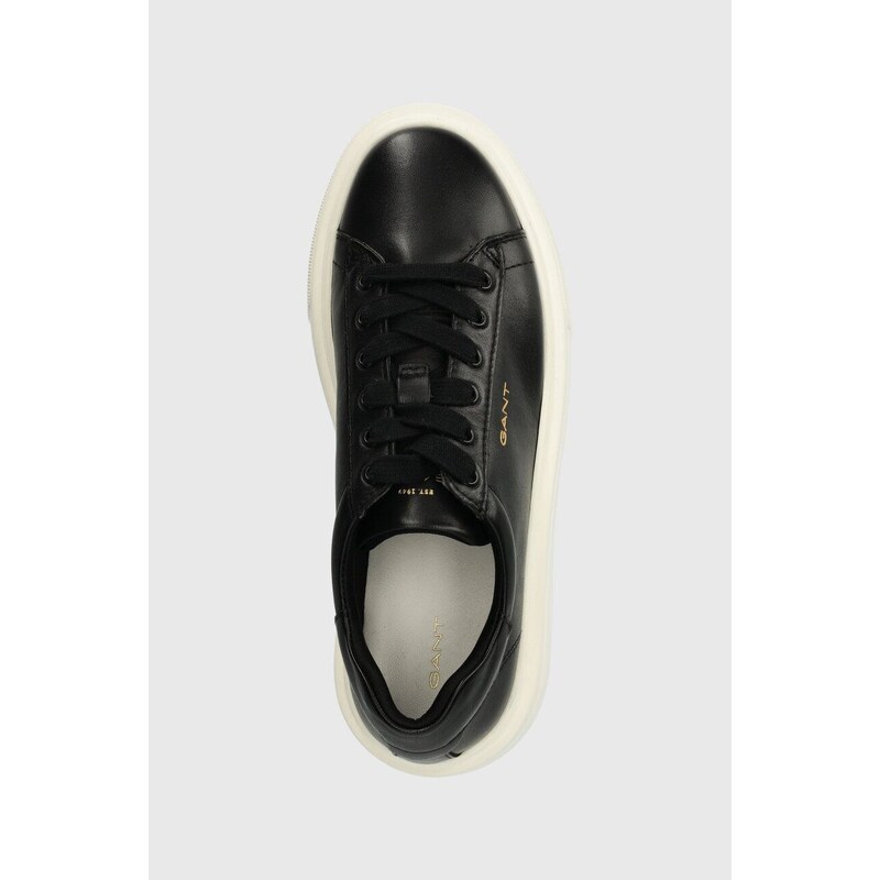 Kožené sneakers boty Gant Alincy černá barva, 28531545.G00
