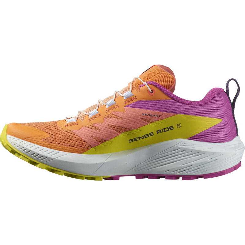 Salomon SENSE RIDE 5 Bird Of Paradise / White / Sulphur Spring