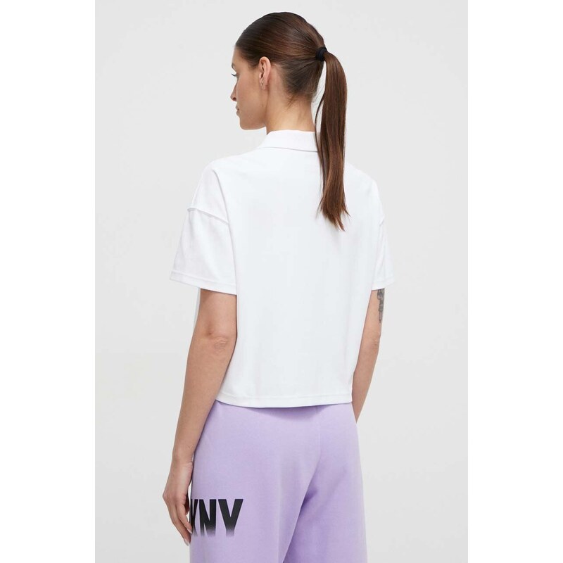 Polo tričko Dkny béžová barva, DP3T9642