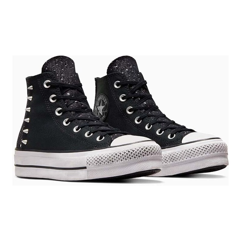 Kecky Converse Chuck Taylor All Star Lift dámské, černá barva, A06450C