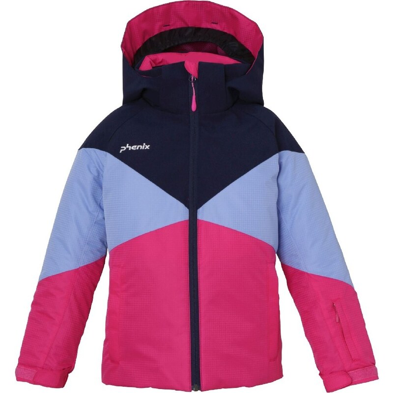 Phenix VIOLA SukuSuku dark navy/pink dívčí lyžařská bunda tmavě modrá/růžová 8-12 let