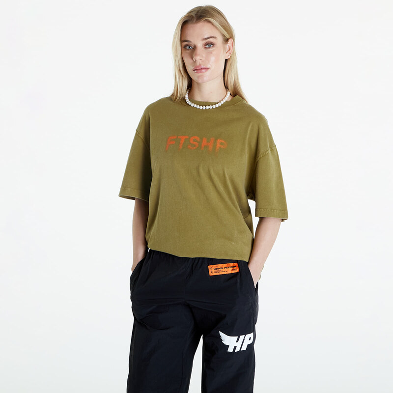 Footshop FTSHP Halftone T-Shirt UNISEX Khaki