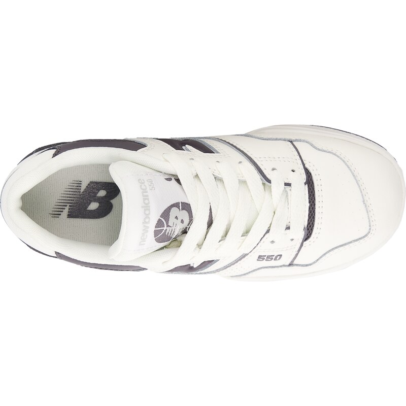 Dětské boty New Balance PSB550BH – bílé