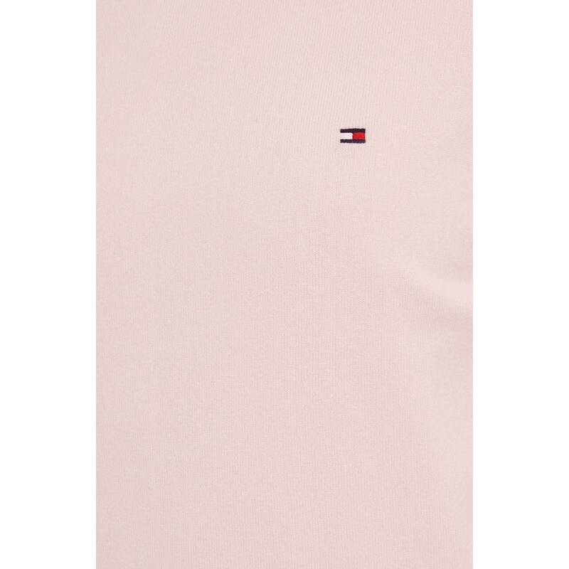 Svetr Tommy Hilfiger dámský, růžová barva, lehký, WW0WW40099