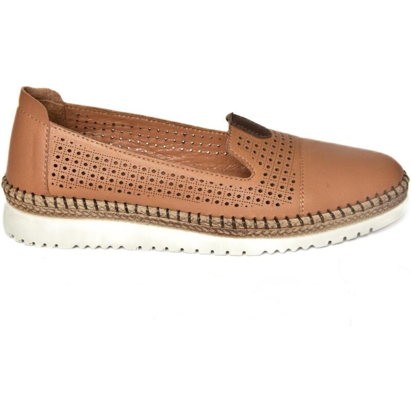 Fox Shoes P555500103 Tan Genuine Leather Women's Shoe