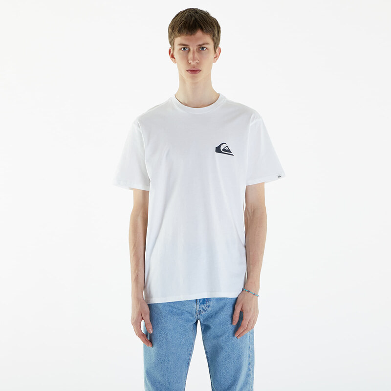 Pánské tričko Quiksilver Mw Mini Logo SS Tee White