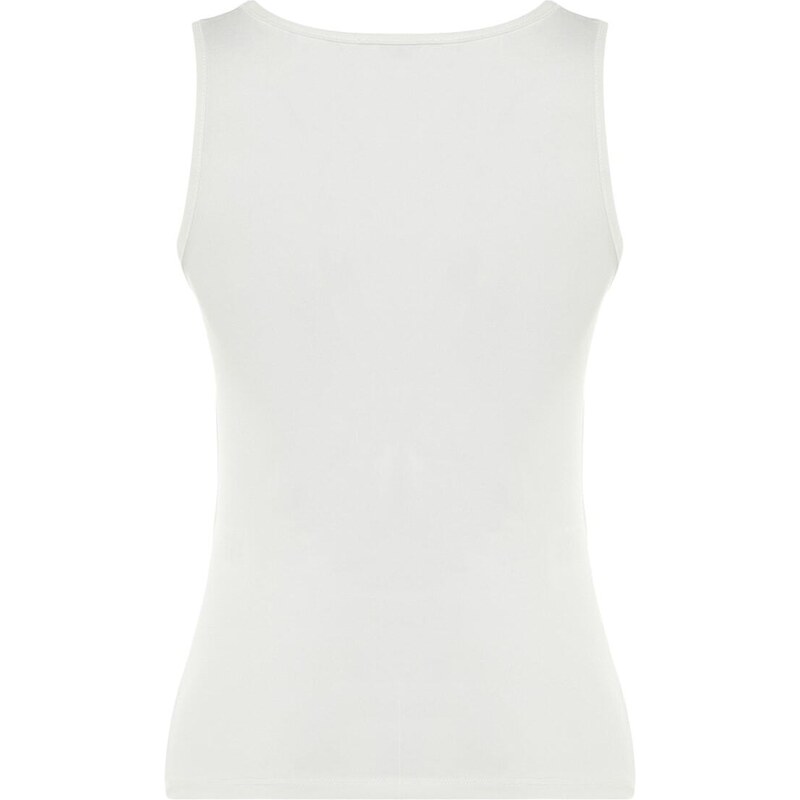 Trendyol Ecru Square Collar Knitted Singlets