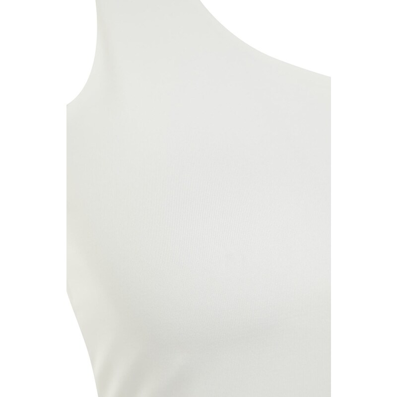 Trendyol Ecru Square Collar Knitted Singlets