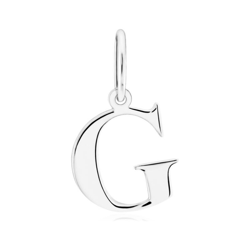 KLENOTY BUDÍN GEMMAX Zlatý přívěsek tiskací písmenko 585/0,20gr