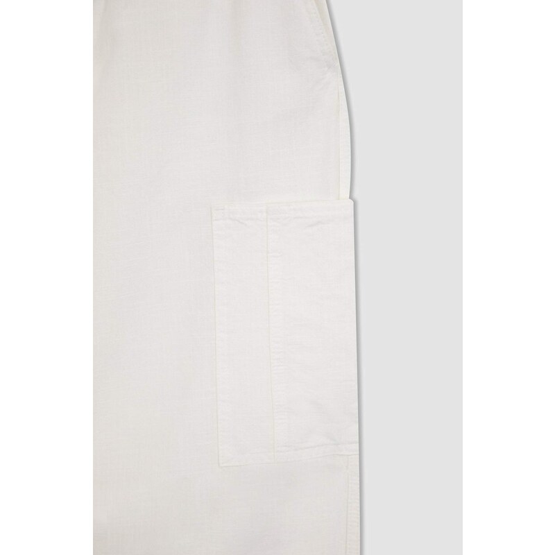 DEFACTO Cool Parachute Gabardine Cotton Pants