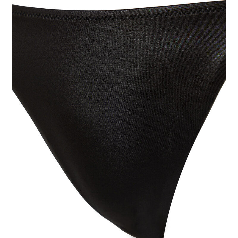 Trendyol Black Laced Brazilian Bikini Bottom