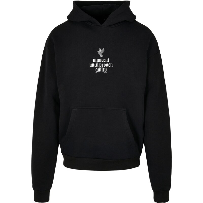 Mister Tee Pánská mMikina Justice Oversize Hoody černá