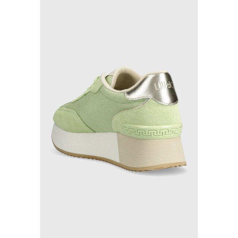 Sneakers boty Liu Jo DREAMY2 zelená barva, BA4081PX031S3276