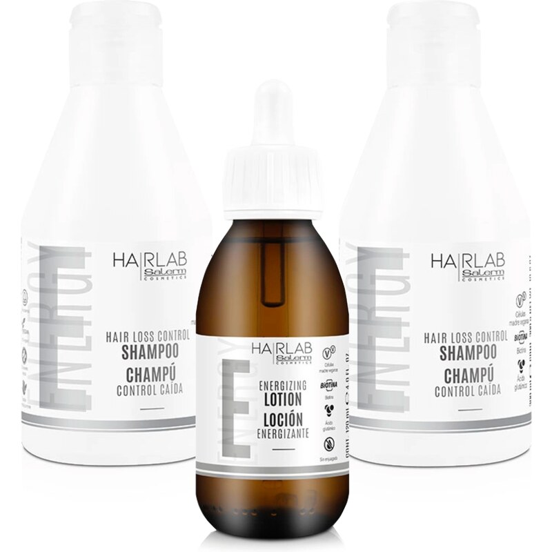 Salerm Cosmetics Salerm HAIR LAB Energy šampon 300 ml + šampon 300 ml ...