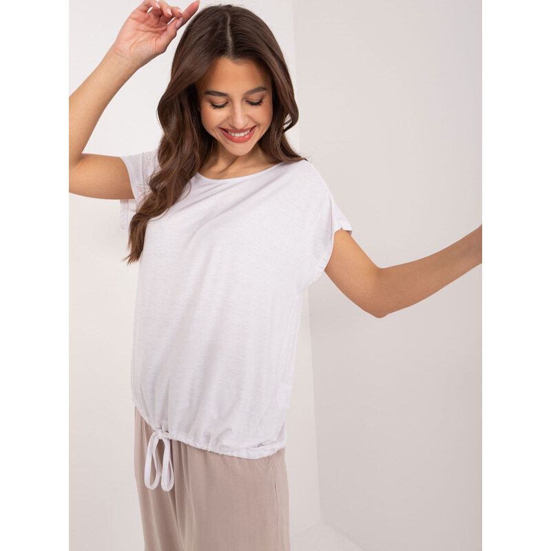 Sublevel Blouse-D12100R02646A-white