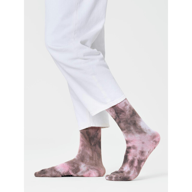 Happy Socks Tie-dye (white)béžová