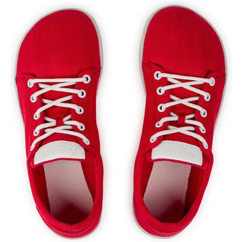 Ahinsa shoes Dámské barefoot tenisky Vida Hemp Red