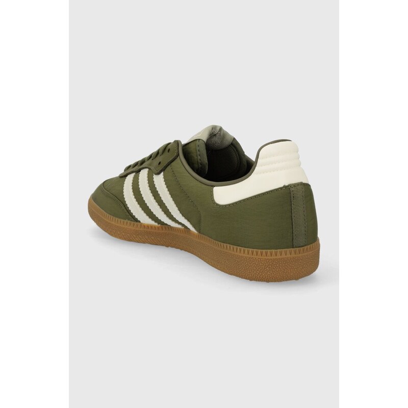 Sneakers boty adidas Originals Samba OG zelená barva, IE3440