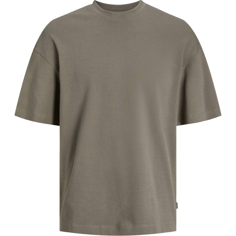 JACK & JONES Tričko JJEUrban Edge khaki