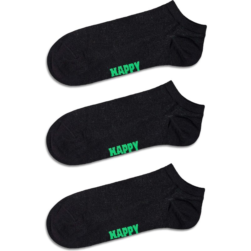 Happy Socks Ponožky svítivě zelená / černá 89719376