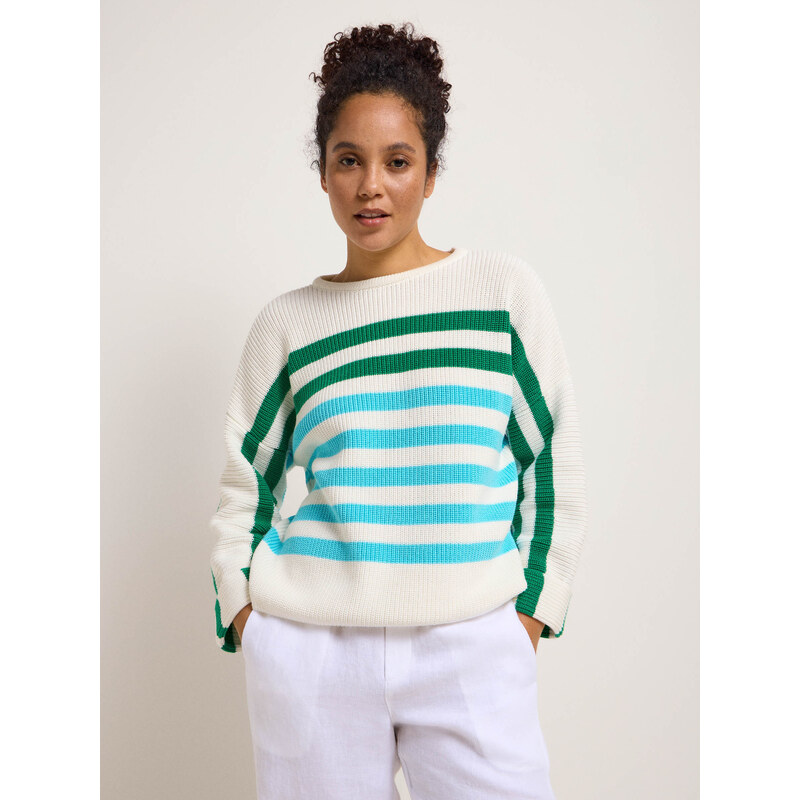 LANIUS Striped sweater (GOTS)