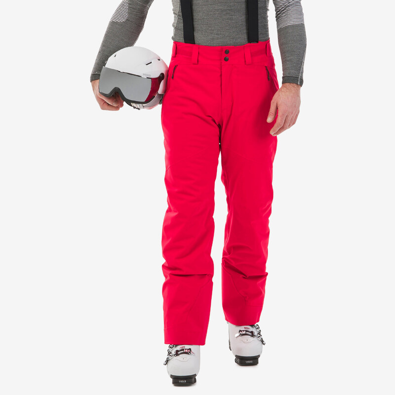 WEDZE Pánské lyžařské kalhoty 580 červené