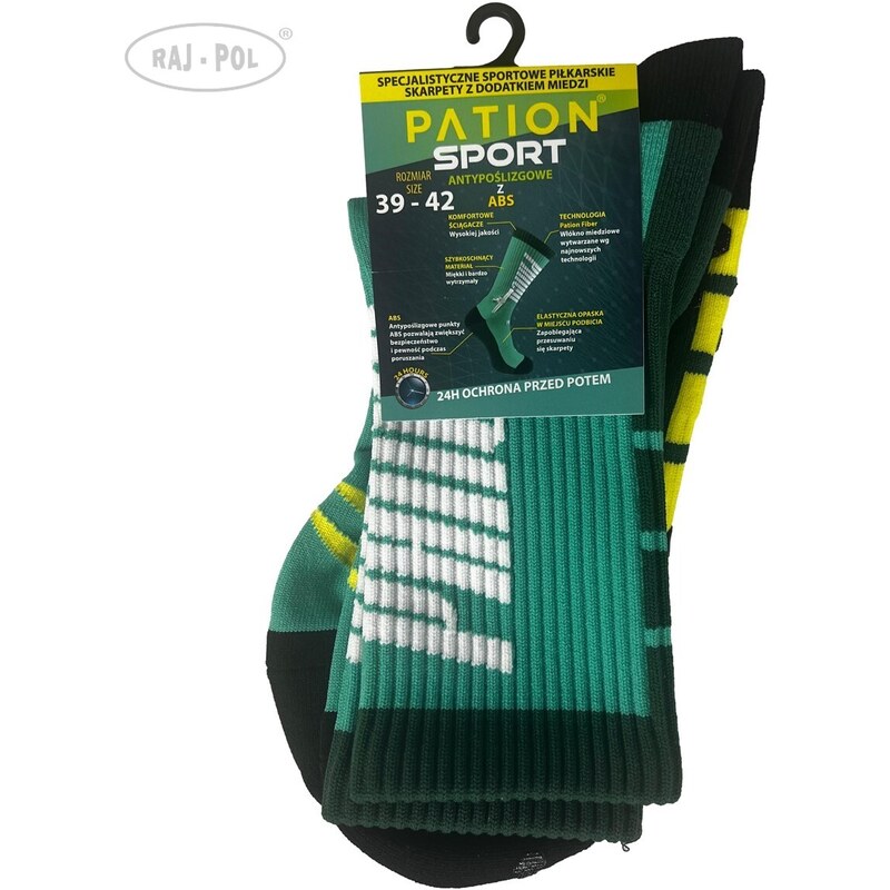 Raj-Pol Man's Socks Pation Sport ABS