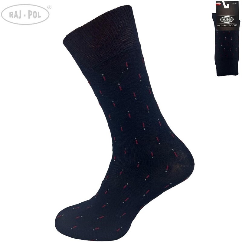 Raj-Pol Man's Socks Suit Navy Blue