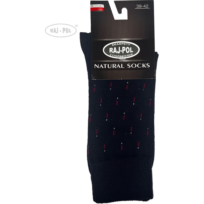 Raj-Pol Man's Socks Suit Navy Blue