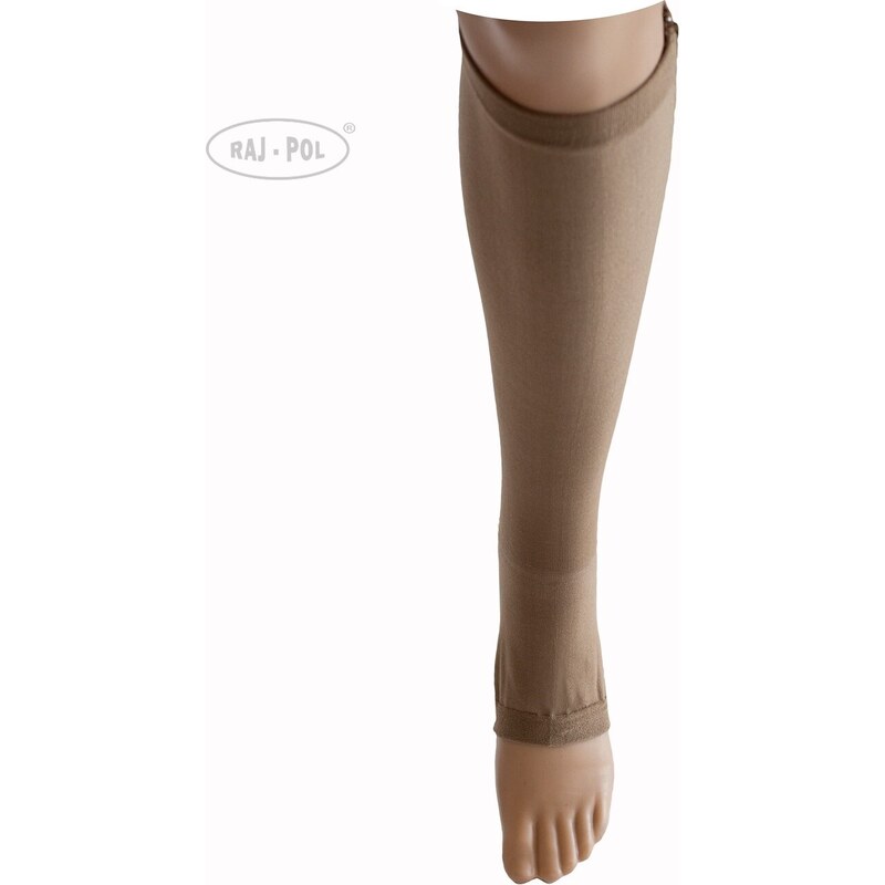 Raj-Pol Woman's Knee Socks With Zipper 3 Grade