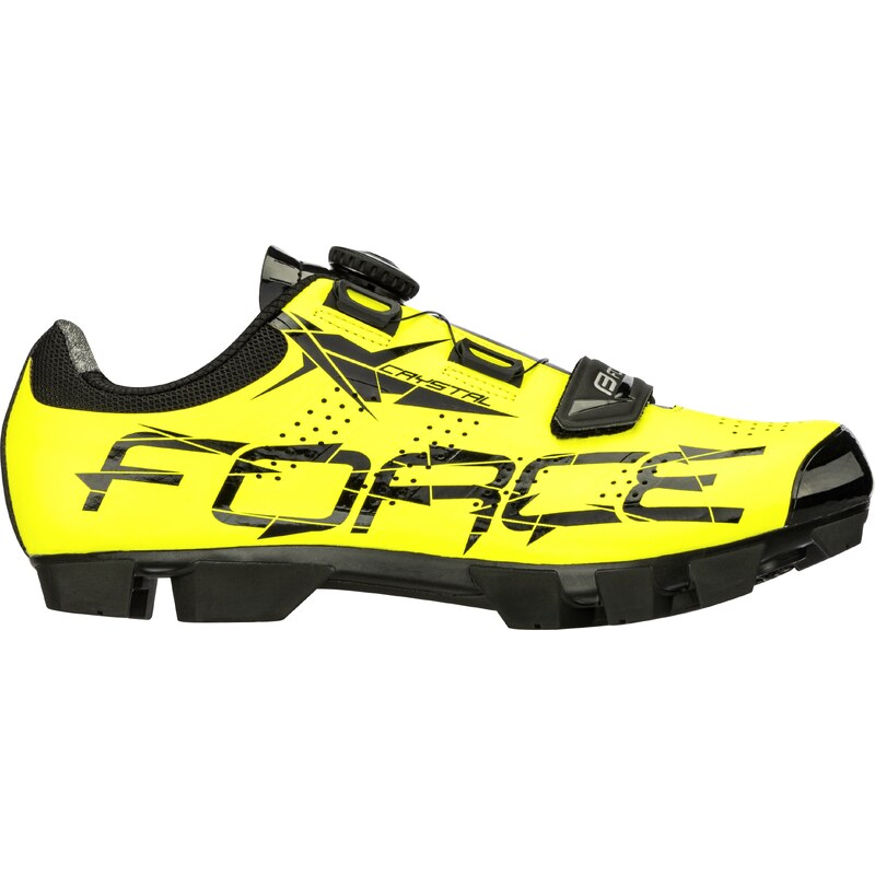 Tretry FORCE MTB CRYSTAL, fluo