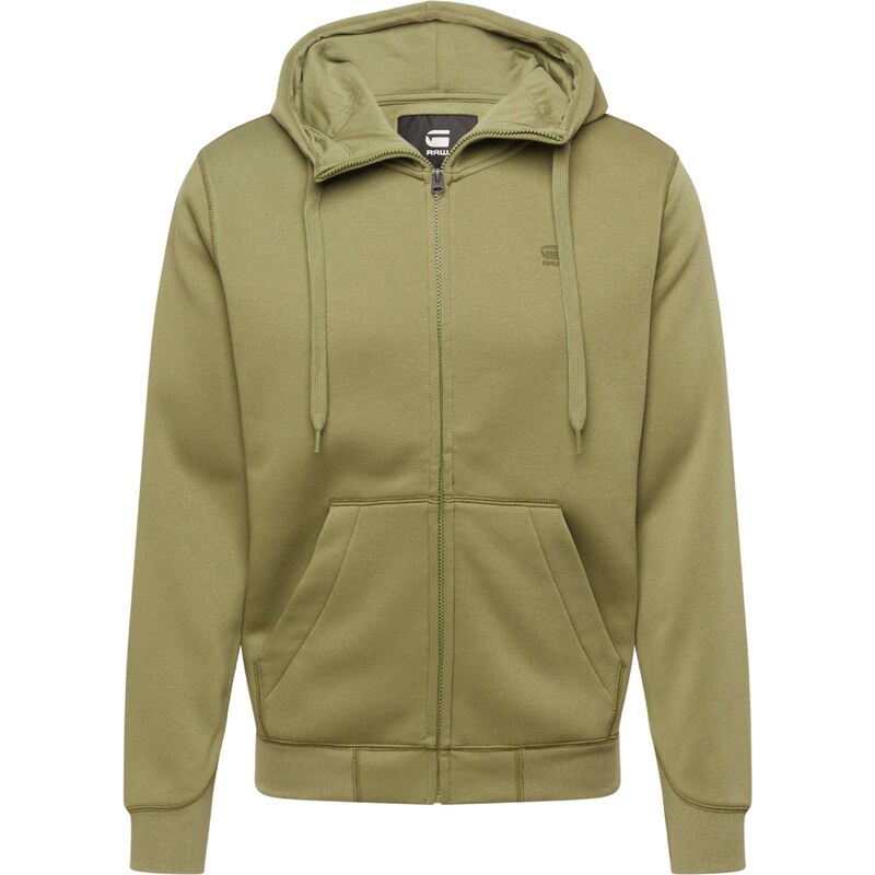 G-Star RAW Mikina 'Premium Core' khaki