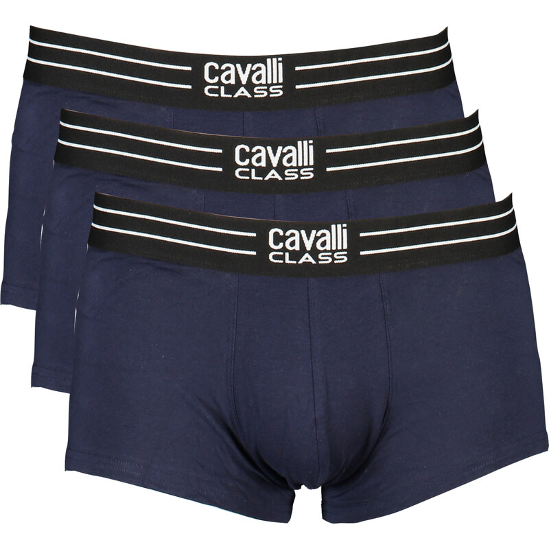 CAVALLI CLASS pánské boxerky modré
