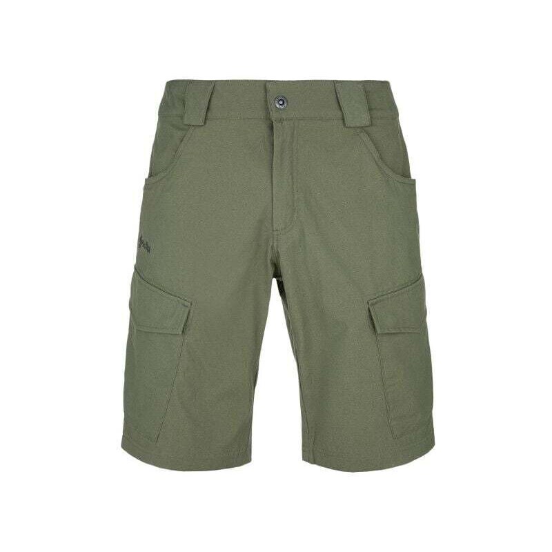 Pánské bavlněné kraťasy Kilpi BREEZE-M khaki