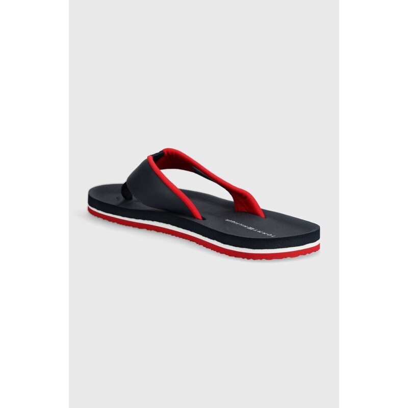 Žabky Tommy Hilfiger COMFORT BEACH SANDAL pánské, tmavomodrá barva, FM0FM05029