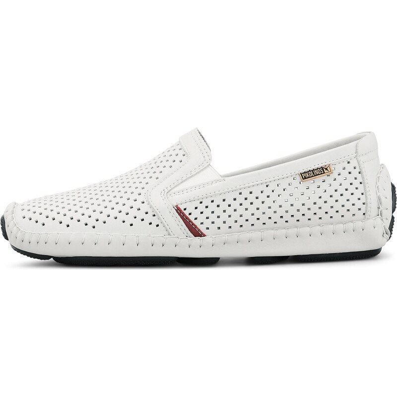 PIKOLINOS Slipper Jerez vínově červená / bílá