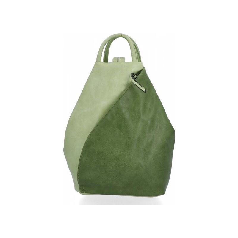 Dámská kabelka batůžek Hernan zelená HB0137