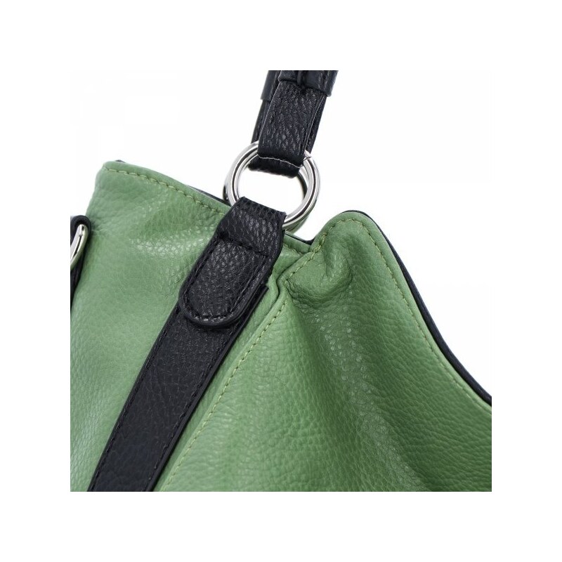 Dámská kabelka shopper bag Hernan světle zelená HB0337