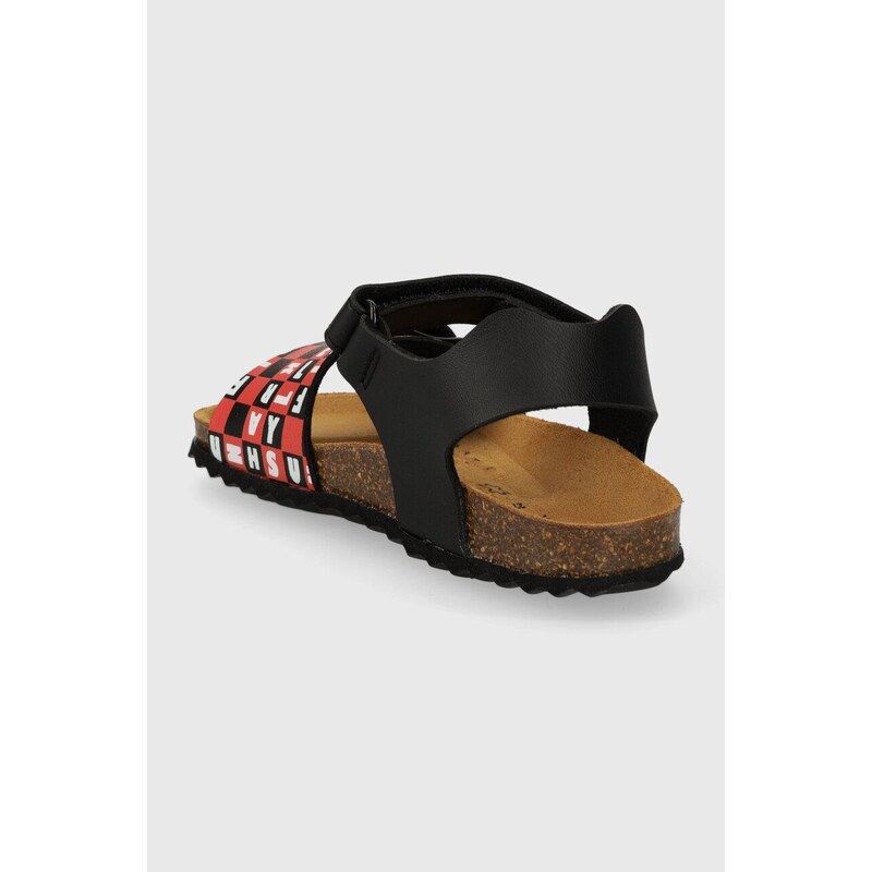 Dětské sandály Geox GHITA černá barva