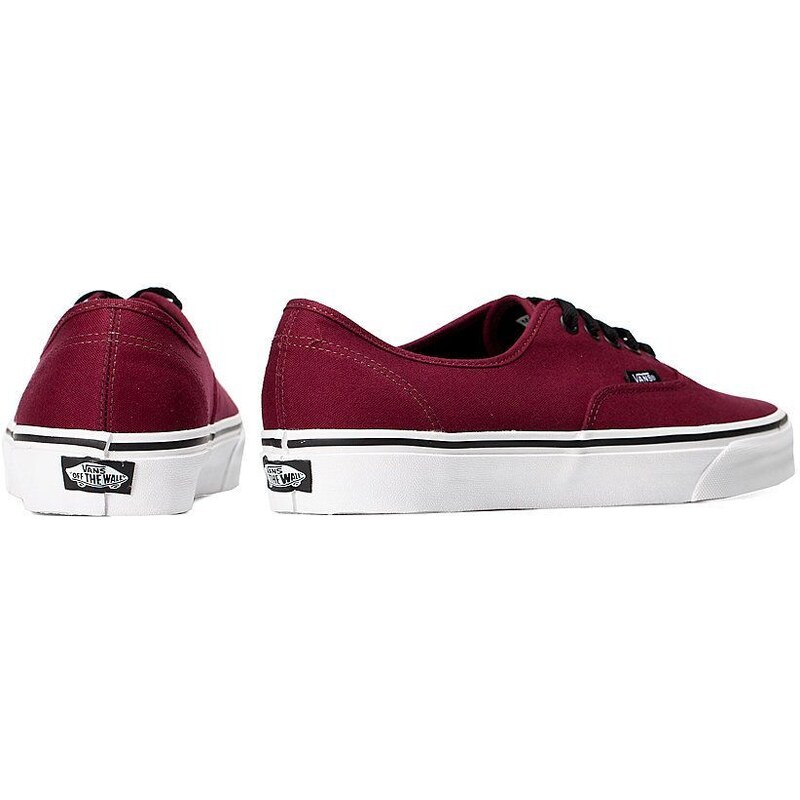 Tenisky Vans Authentic pánské, vínově červená barva, VN000QER5U81