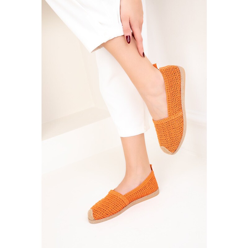 Soho Orange Women's Flats 17963