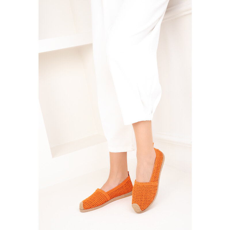 Soho Orange Women's Flats 17963