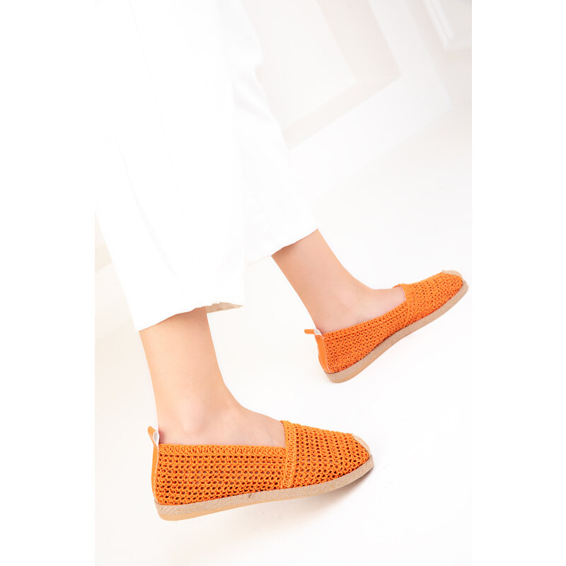 Soho Orange Women's Flats 17963