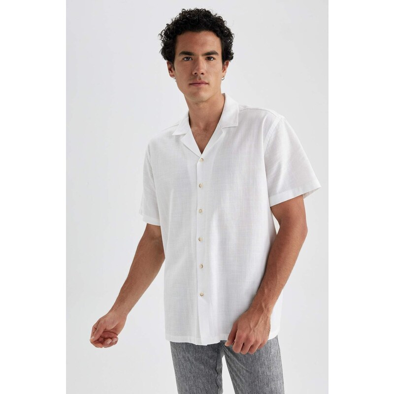 DEFACTO Relax Fit Short Sleeve Shirt